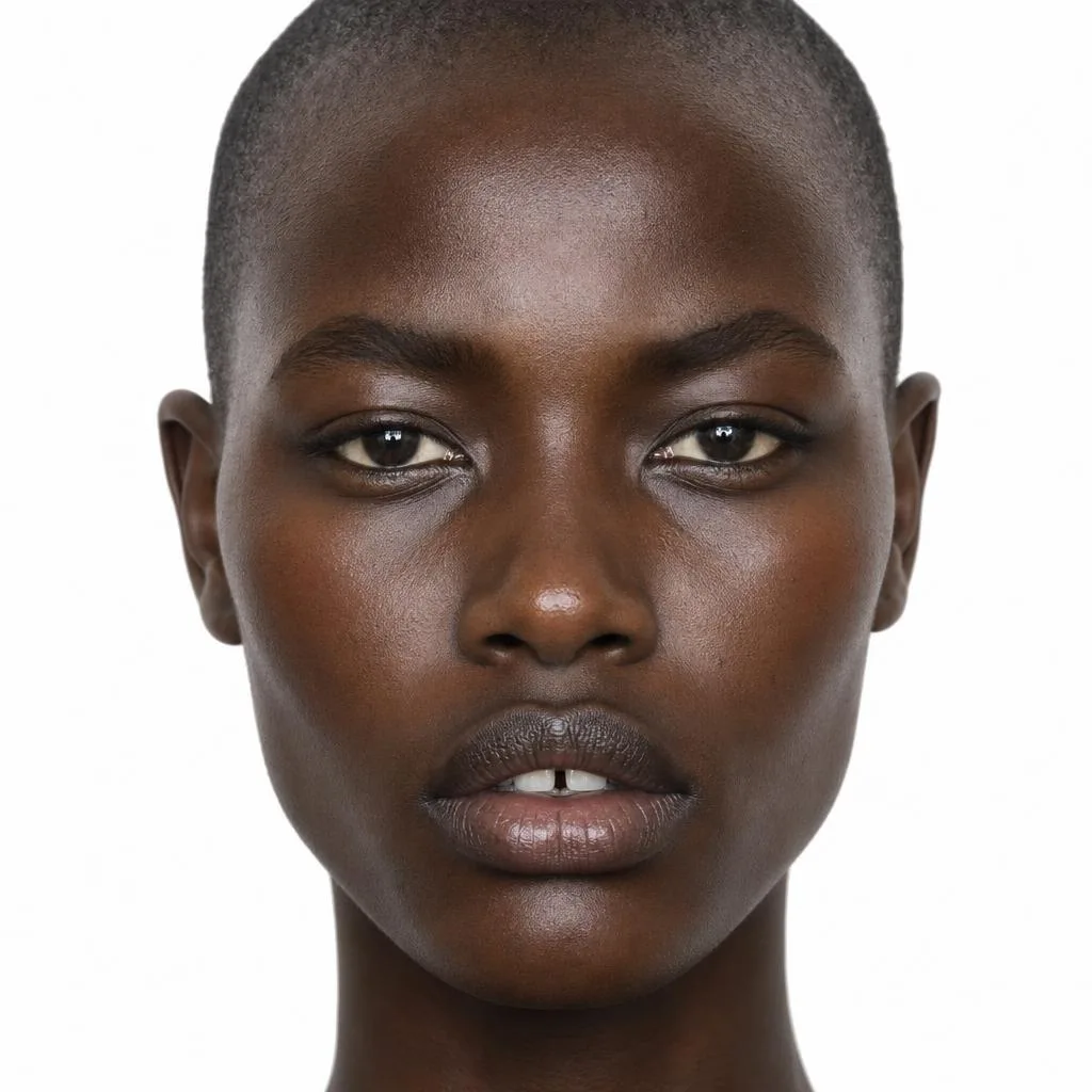Casting portrait of Adut, a Nightjar AI fashion model
